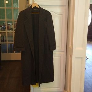 Michelle Francois wool overcoat